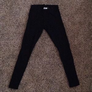 Divided Basic Black Leggings